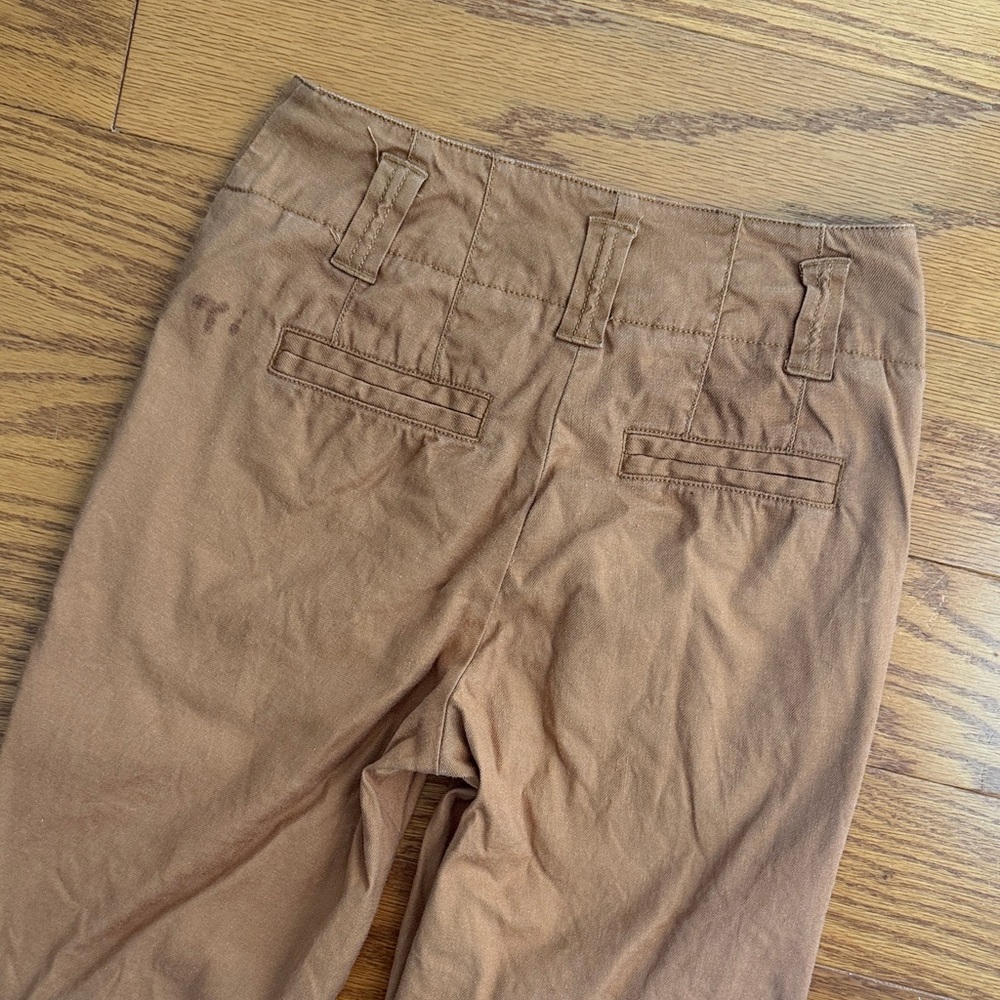 Anthropologie Maeve Colette Pants Burnt Brown - Picture 4 of 5